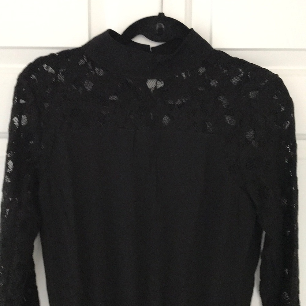 Black laced dress